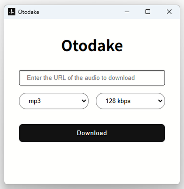 otodake - mp3ダウンローダー