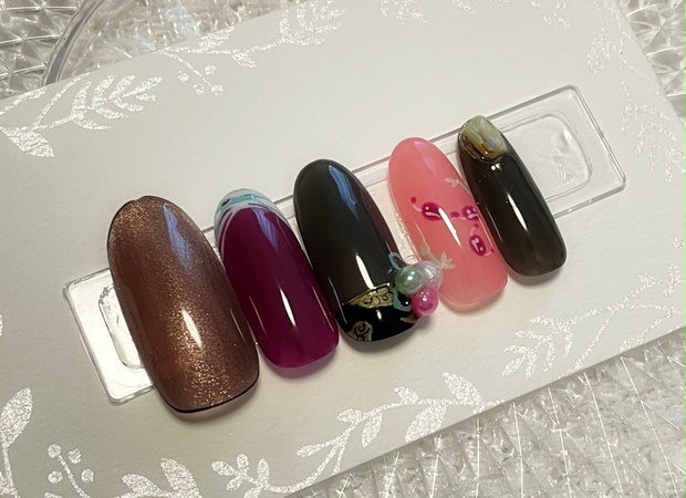 【オーダーネイルチップ】小豆長光イメージネイル - chuke nail