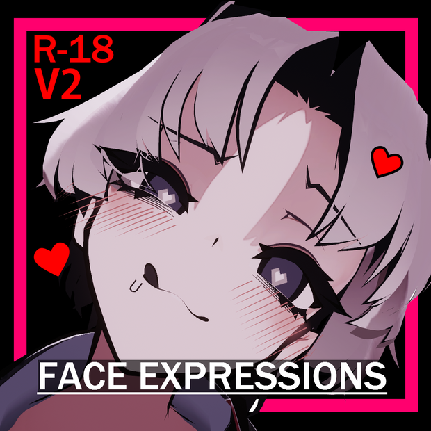 SiuSiu R-18 Animated Face Expression V2