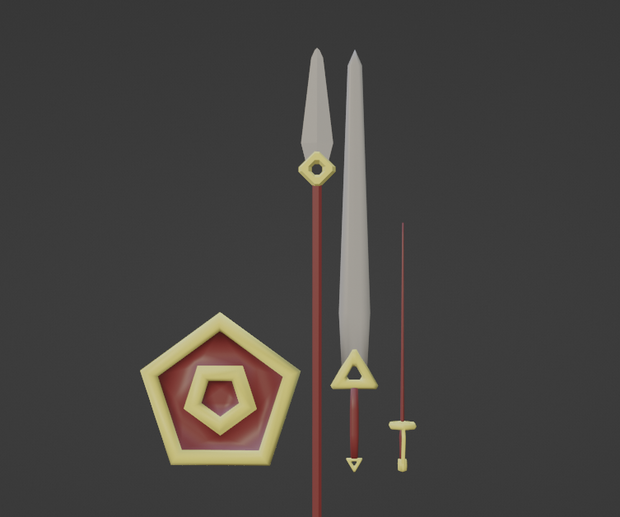 Geometric Weapon Pack