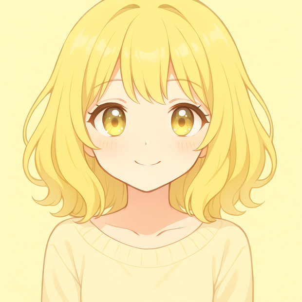やわらかパステルカラー＊AI美少女アイコン
