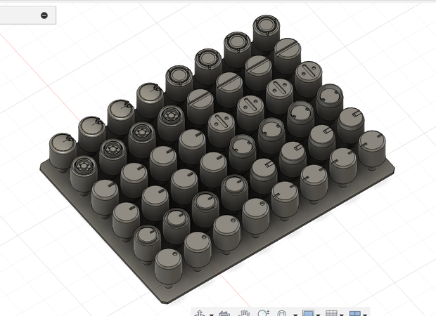 3DP ディテールアップ　STL　プラモデル　ボルト