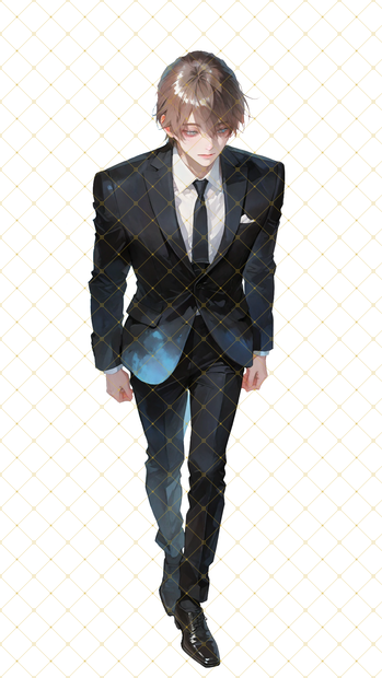 【立ち絵】スーツ男性