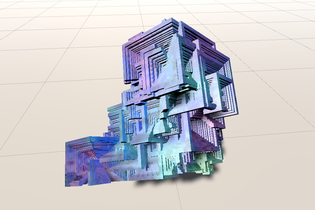 ビスマスっぽい結晶 for Unity