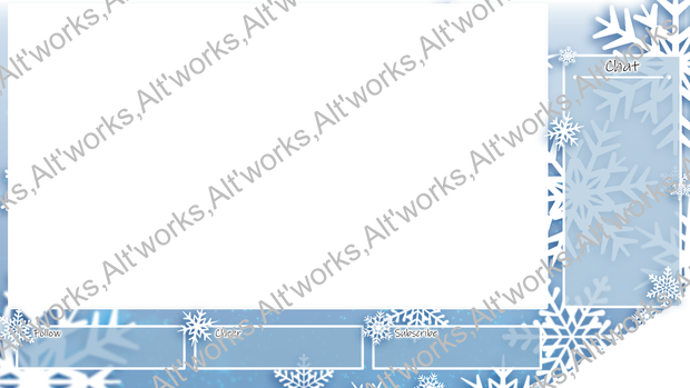 【Overlay】Snow【配信】