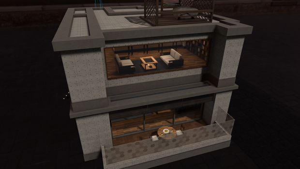 【VRChat向けワールド】HotelHouse（PC／Quest・VCC対応）