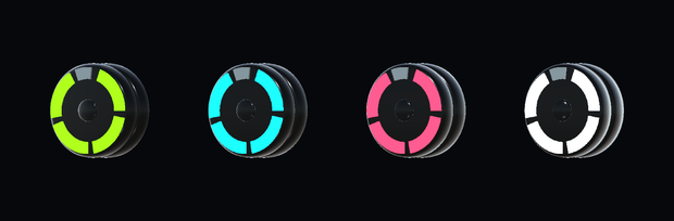 【VRChat】NEON CORE Yo-Yo｜アバター用ヨーヨー・4色セット【PCVR】