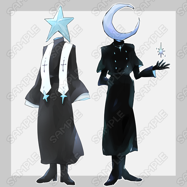 月と星の人外さん