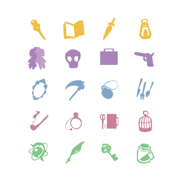 【まほやく素材】手描き魔道具アイコン