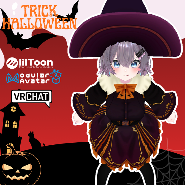 【まりえる専用衣装】トリックハロウィン