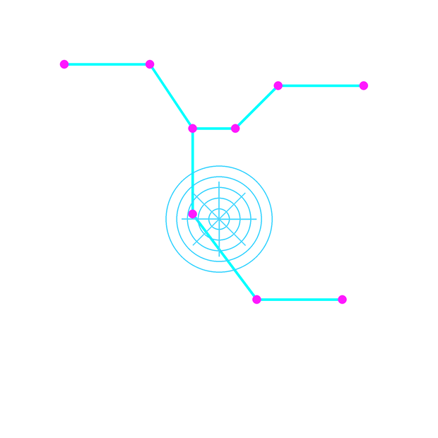 CyberGlow Tattoo Texture - Emissive Circuit Pattern