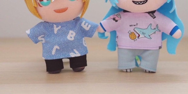15cmぬい服 Tシャツ 12色 - mokosnui - BOOTH