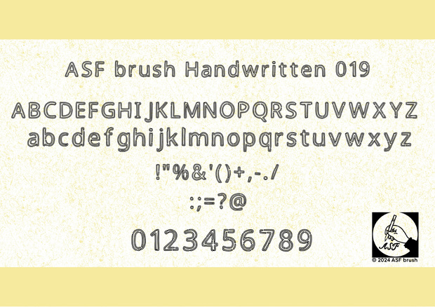 ASF brush Handwritten Font 019