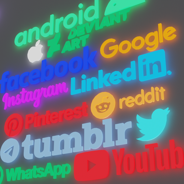 Neon Socials (VRChat)