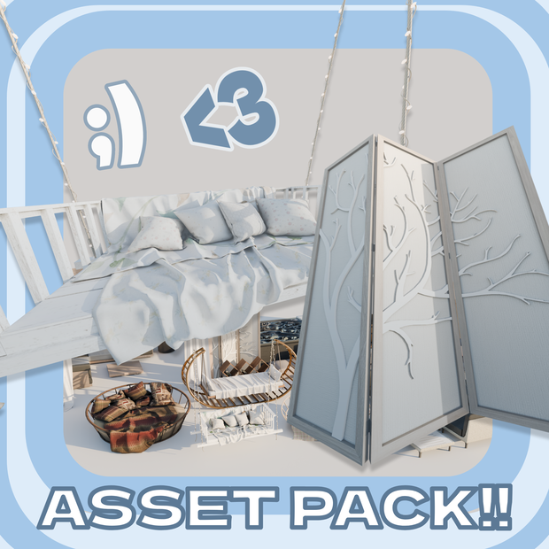 Furniture and Others Asset Pack!!