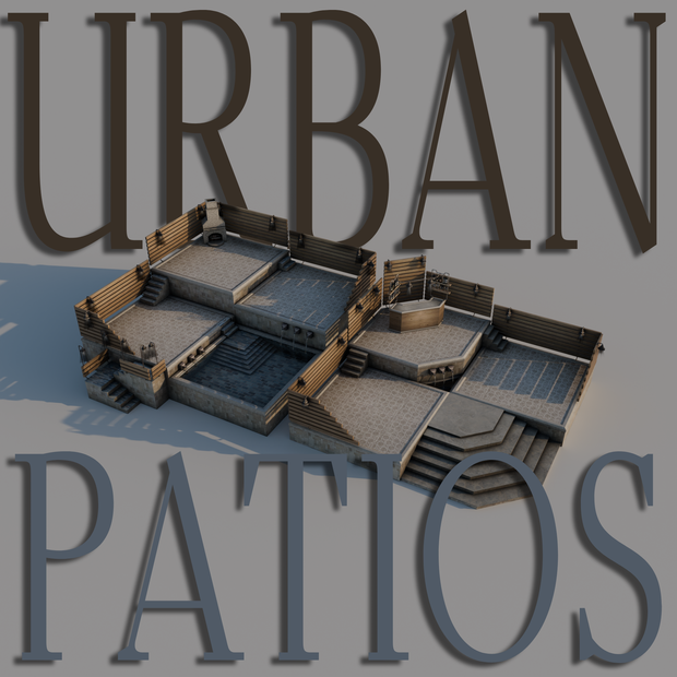 Urban Patios | VRChat