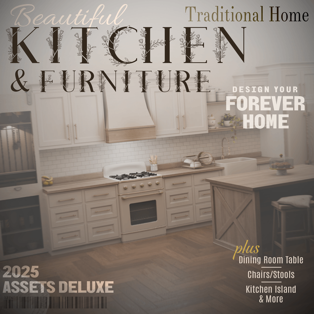 Kitchen & Furniture Set | VRChat