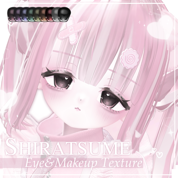 【しらつめ】୨୧ makeup + eye texture ♡ Shiratsume ୨୧ 