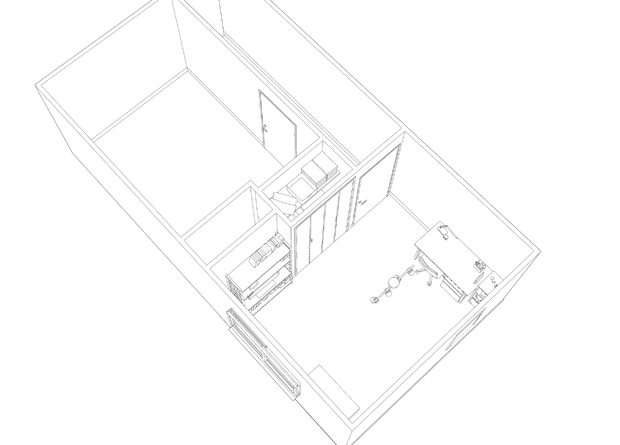 【3D素材】お部屋