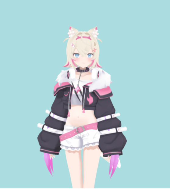 Mococo Abyssgard モココ アビスガルド VRChatアバター