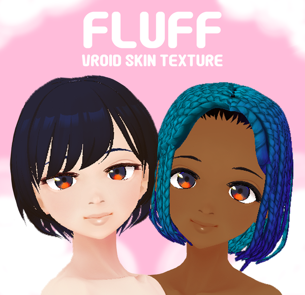 Vroid] Fluff- A Face Skin Texture