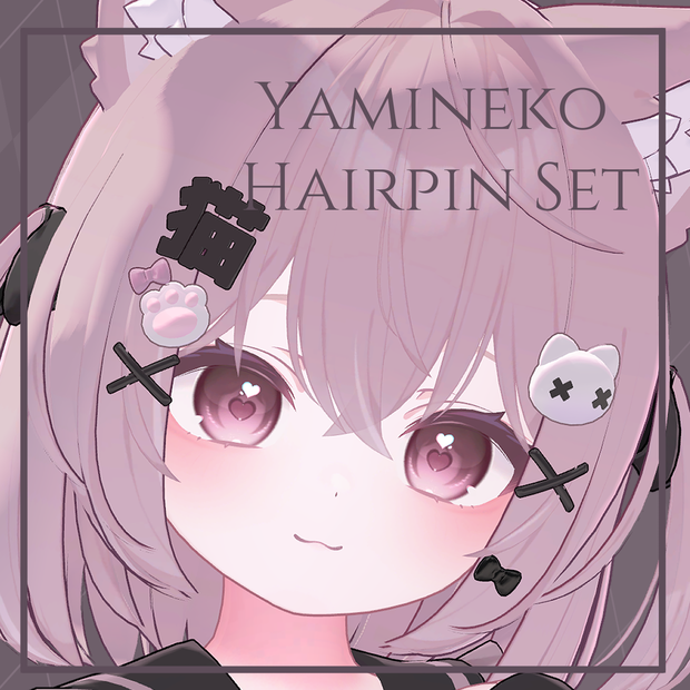 【Chocolat】YamiNeko Hairpin Set【MA対応】