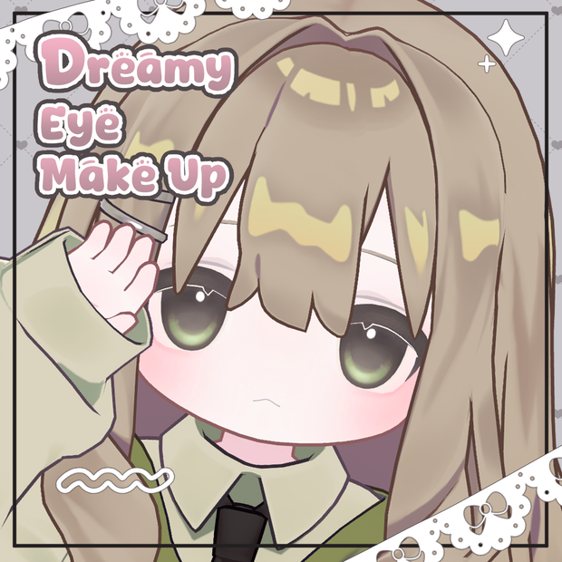 【3Avatars】Dreamy Eye&Make up Set