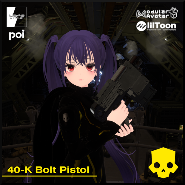 [Helldivers 2] 40-K Bolt Pistol
