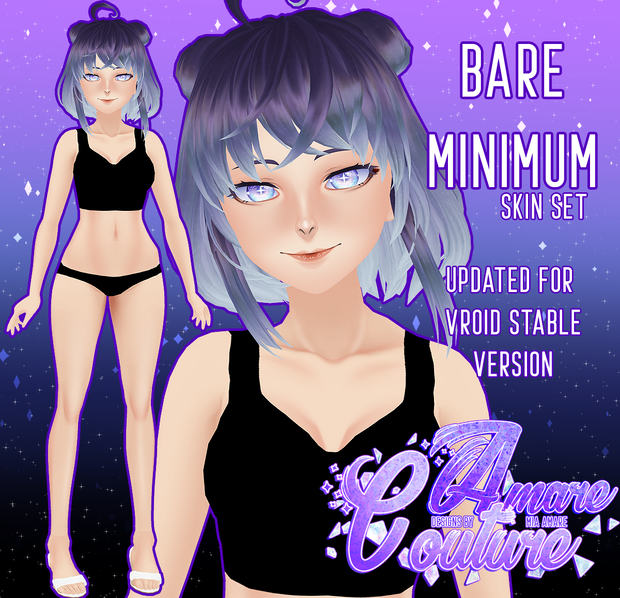 [AC] BARE MINIMUM SKIN SET
