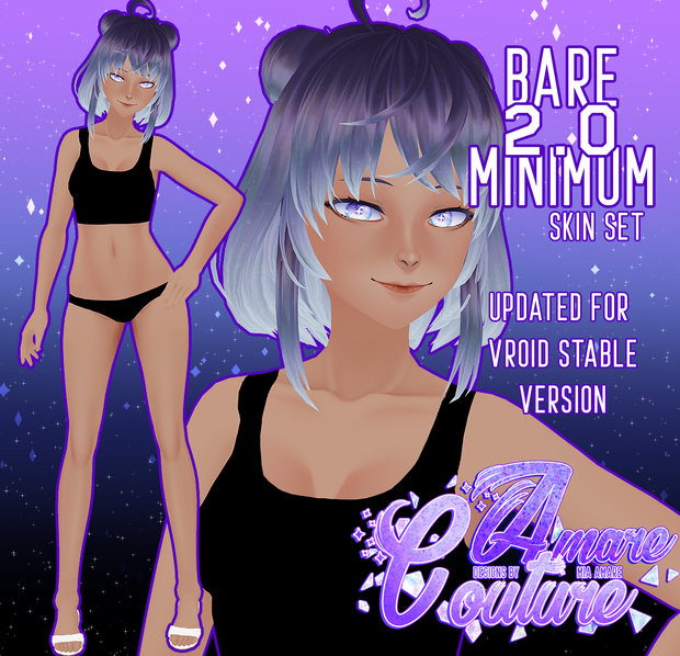 [AC] BARE MINIMUM (2.0) SKIN SET