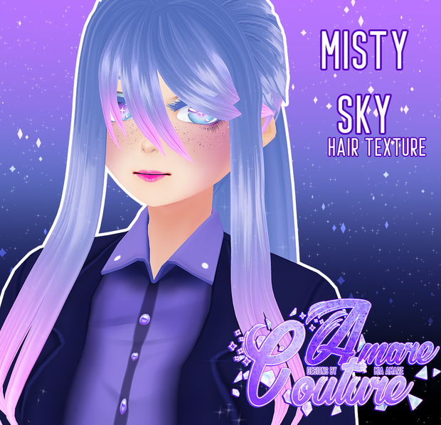 [AC] MISTY SKY HAIR TEXTURE