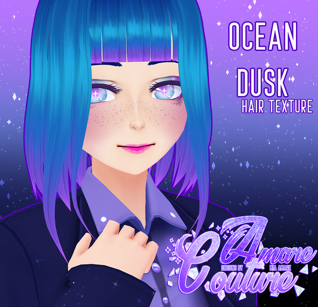 [AC] OCEAN DUSK HAIR TEXTURE