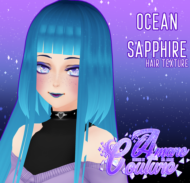 [AC] OCEAN SAPPHIRE HAIR TEXTURE