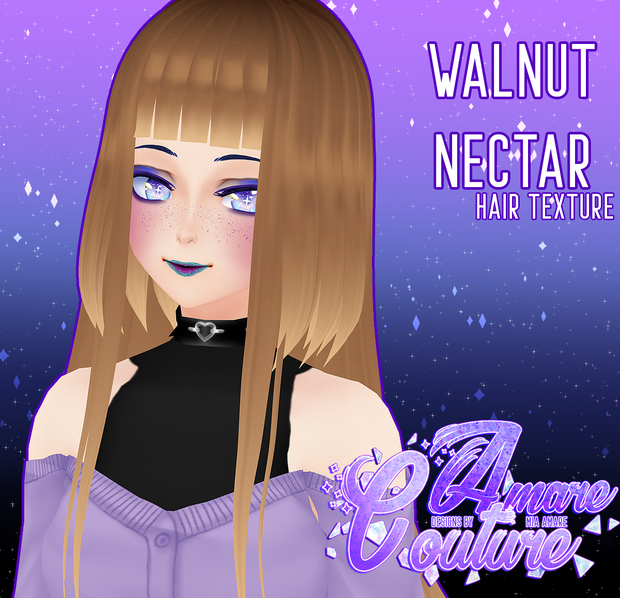 [AC] WALNUT NECTAR HAIR TEXTURE