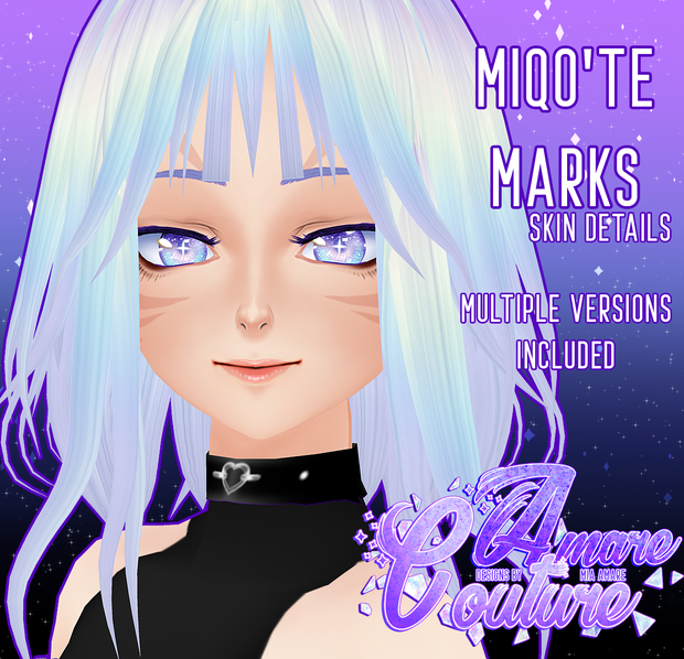 [AC] FFXIV MIQO'TE MARKS (FEM)