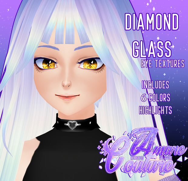 [AC] DIAMOND GLASS EYE SET (SET A)