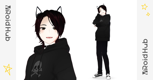 Cat Boy Vroid Model