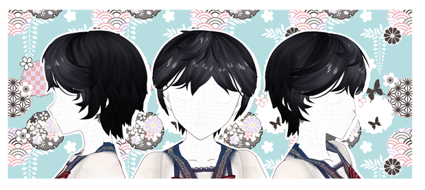 Boyish Hair for Vroid