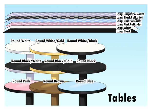 Desks and Tables: Free Vtuber Streaming Room Assets