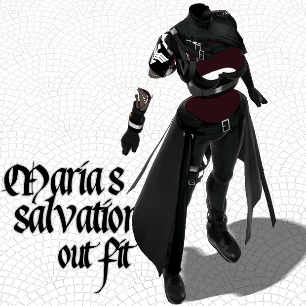 Maria's salvation out-fit  救済マリア アウトフィット【Vroidstudio用テクスチャ】
