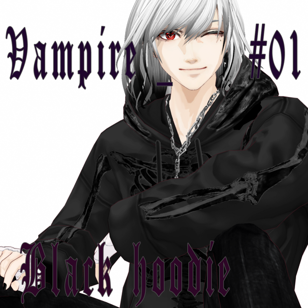 Vampire_# 01 3D model３Dモデル。FBXファイル