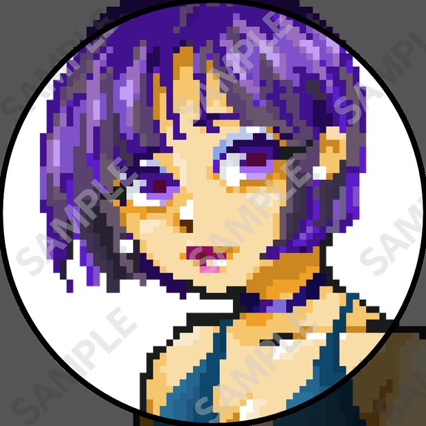 ピクセルアイコン4色セット【無料版あり】IRIKO-PX1