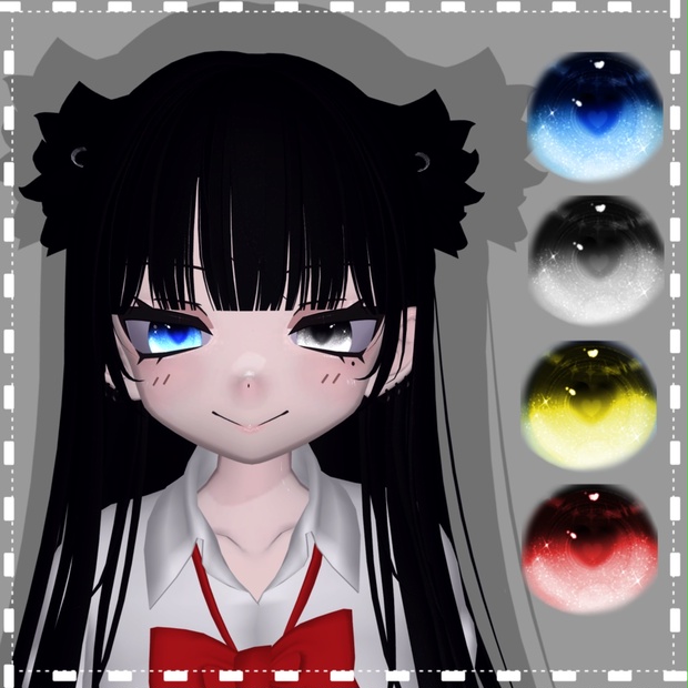 凪夜 瑠璃 / Nagiya Ruri : Eye set 01