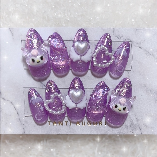 クロミ ネイルチップ ♡オーダー受付中♡ - ましゅまろnail - BOOTH
