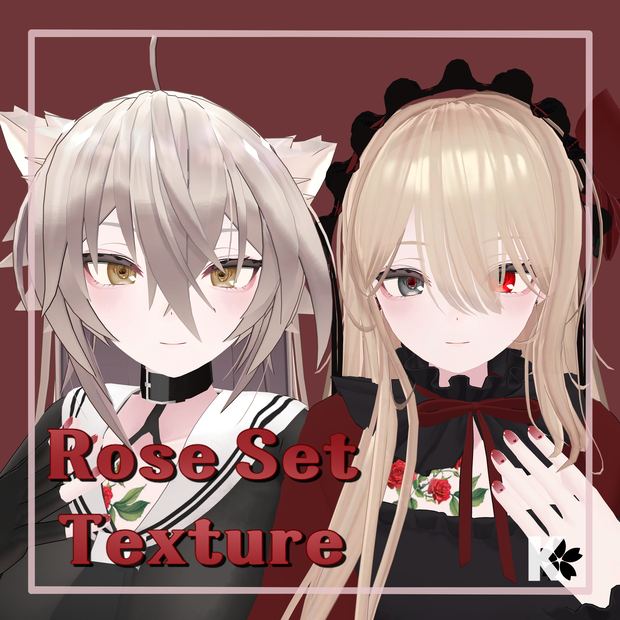 [Free/無料] Shinonome_Rose Texture Set