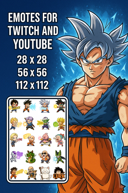 20 Dragonball Z Emotes