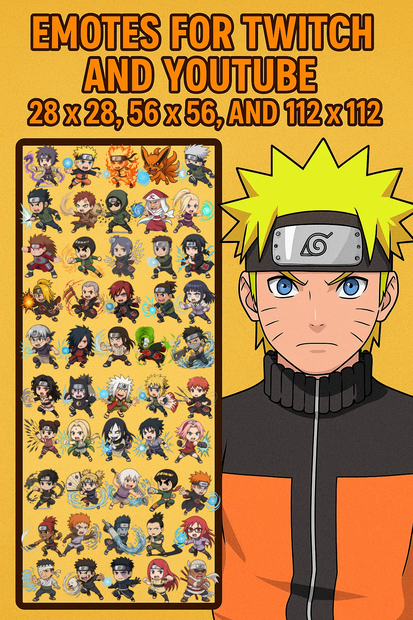 50 Naruto Emotes