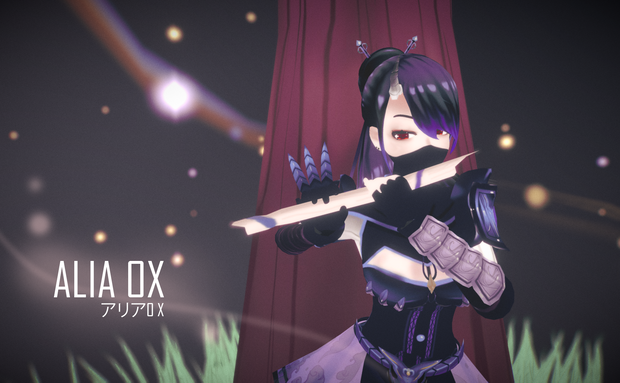 Alia OX [オリジナル3Dモデル]