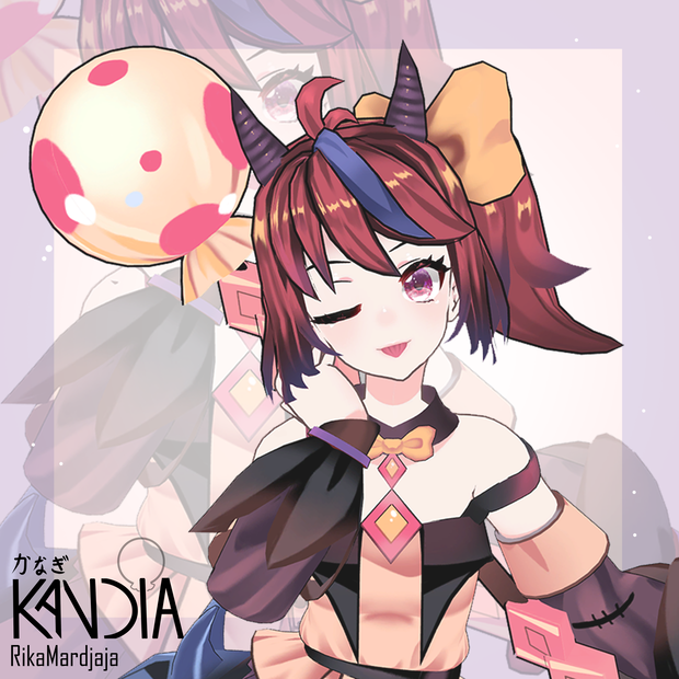 Kandia Kanagi [オリジナル3Dモデル]