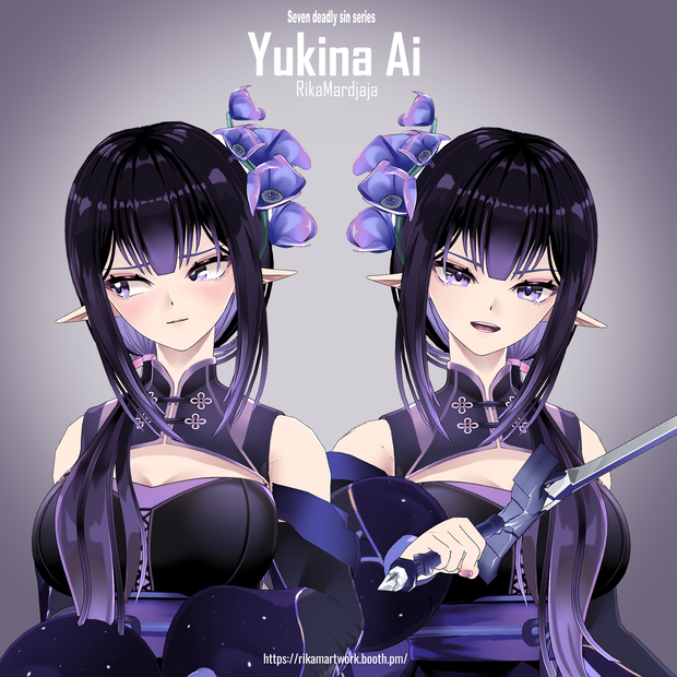 Yukina Ai [オリジナル3Dモデル]